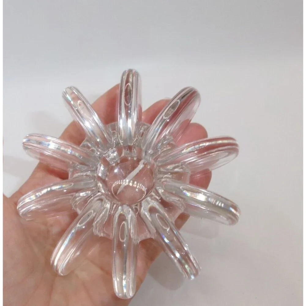 Rosenthal Studio Line Crystal Candle Holder with Candle Single Boxed Signed